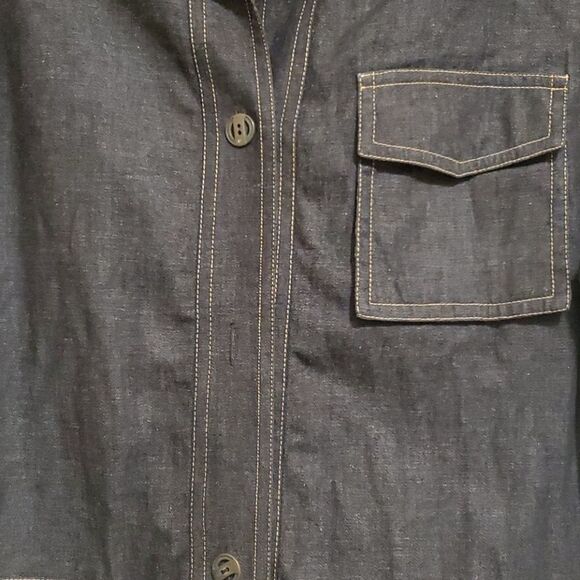 Tom and Linda Platt studio denim jacket top - Picture 4 of 12